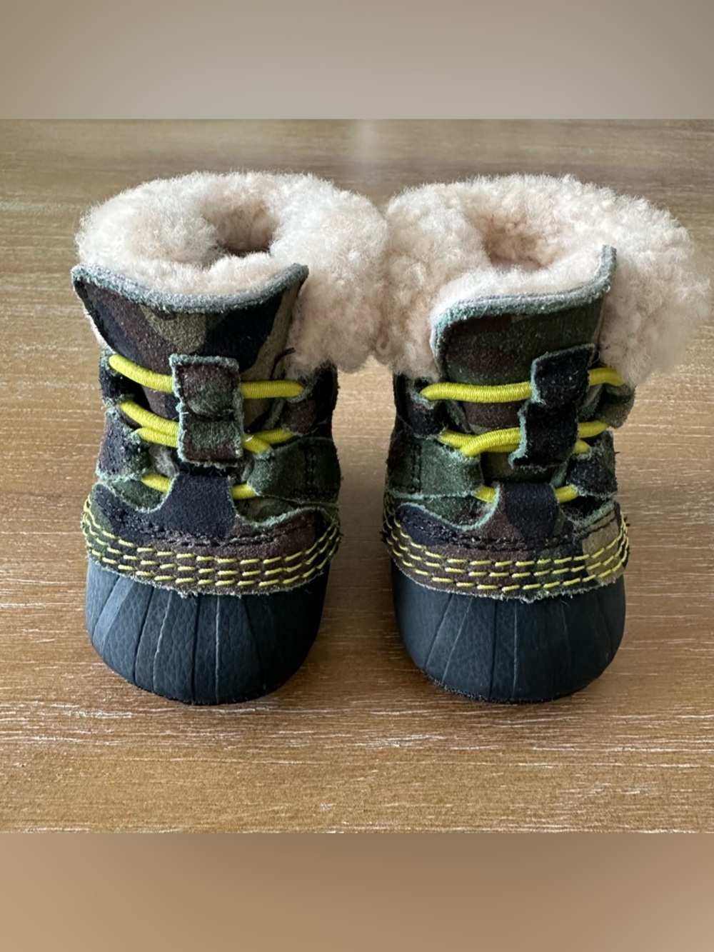 Sorel Camo Baby Boots